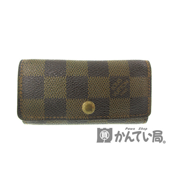 Louis Vuitton Canvas Brown Ebene Multicle Damier Case - Picture 1 of 3